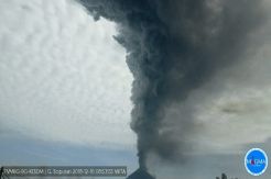 Gunung Soputan Kembali Erupsi, Warga Diimbau Menjauh