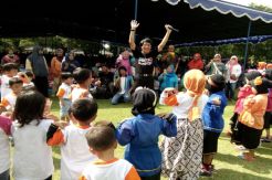 Penuhi Hak Anak, Ribuan Orang Tua Disadarkan di Candi Prambanan