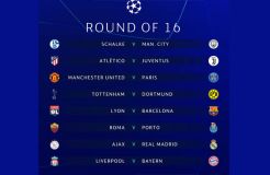 Hasil Drawing Babak 16 Besar Liga Champions 2018/2019