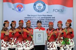 1.000 Peserta Ikuti Senam Poco-poco Nusantara ke-7 di Kelapa Gading