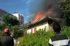 Ditinggal Masak Pisang Goreng, Tiga Rumah Guru TK Ludes Terbakar