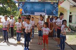 Ratusan Anak Ikuti Natal Bersama PT STP dan Masyarakat