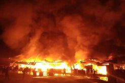 Malam Natal Sibolga Membara, Puluhan Rumah Dilalap si Jago Merah