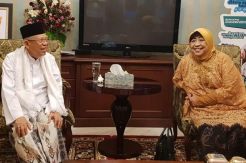 Temui KH Maruf Amin, Adik Gus Dur Bicara Masalah Ini