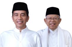 Kompak Berkoko Putih di Surat Suara, Ini Alasan Jokowi-Maruf