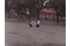 Diguyur Hujan, 8 Desa dan 643 Rumah di Bolmut Terendam Banjir