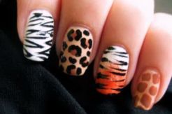 Tiga Tren Nail Art 2019...