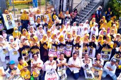 Sosialisasikan SIM Seumur Hidup, PKS Matraman Gelar Flash Mob