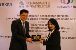 Tiga BUMN Teken MoU Penanganan Masalah Hukum Perdata dengan Kejagung