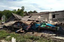 Puting Beliung Terjang Lampung Timur, 21 Rumah Rusak