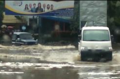 Saluran Primer Tersumbat, Pusat Kota Bitung Direndam Banjir