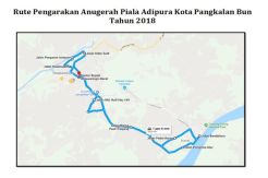 Piala Adipura Diarak Keliling Pangkalan Bun, Ini Rutenya