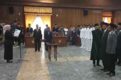 Bupati Kobar Lantik Ratusan Pejabat Eselon IV dan III