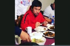 Usai Prosesi Timbang Badan, Pacquiao Jadi Rakus