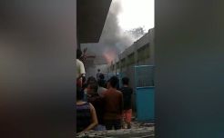 Lapas Biaro Bukittinggi Terbakar