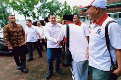 Hadir di Malang, HT Pompa Semangat Kader dan 200 Caleg Perindo