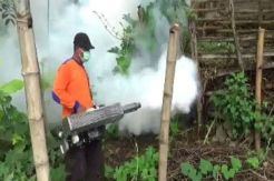 Caleg Perindo Nivita Pingkan Sembung Fogging di Pelosok Sragen