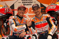 Marquez dan Lorenzo Belum Fit, Bos Honda: Ini Bukan Situasi Terbaik