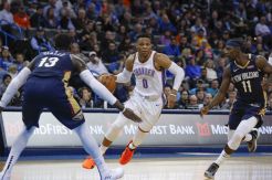 Antar Kemenangan Thunder, Westbrook Kembali Cetak Tribel Dobel