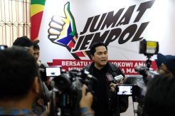 Erick Bangga Gerakan Jumat Jempol Ajang Berkumpul Simpatisan Jokowi