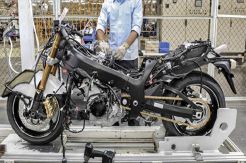 Inilah Ramuan Mesin dan Gas Buang Suzuki Hayabusa Facelift