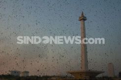 Siang Ini, Beberapa Wilayah di Jakarta Diguyur Hujan