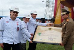 DSSP Power Sumsel Raih 5 Juta Jam Kerja Tanpa Kecelakaan