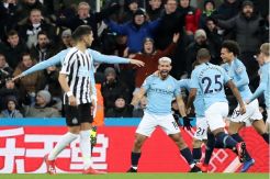 Gol Cepat Aguero Bawa City Unggul di Babak Pertama