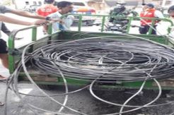 Curi Kabel, Dua Warga Koja Dicokok Polres Pelabuhan Tanjung Priok