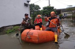 Kali Leduk di Kota Tangerang Meluap, 2 RW di Kecamatan Periuk Terendam