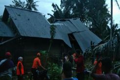 Angin Puting di Luwu Timur Terjang 2 Rumah dan Lukai Warga
