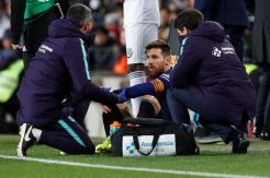 Penggawa Barcelona Berharap Cedera Messi Tidak Terlalu Buruk