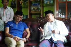 Silaturahmi, Sandi Mendapat Tiga Pesan dari Tokoh Palangkaraya