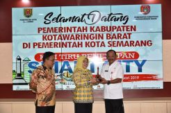 Penerapan Smart City, Bupati Kobar Belajar ke Kota Semarang