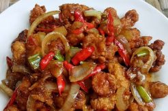 Begini Cara Membuat Chicken Pokpok Saus Pedas Manis yang Nikmat