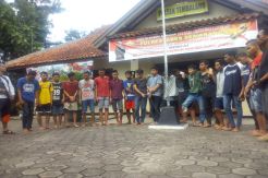 19 Remaja Anggota Gangster Dibekuk, 7 Jadi Tersangka