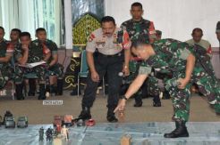 75 Personel Korem 072 Pamungkas dan Polri Gelar Simulasi Pengamanan Pemilu
