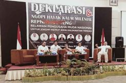 Resmi Dikukuhkan, Repnas Kalteng Bergerak Menangkan Jokowi-Maruf