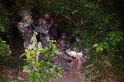 Patroli TNI Temukan BBM Siap Edar di Perbatasan Timor Leste