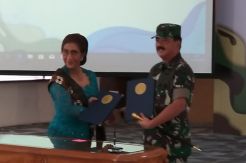 Amankan Sektor Kelautan, Panglima TNI-Menteri KKP Tandatangani MoU