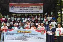 Deklarasi Pemilu Damai, Tolak Hoaks dan Politik Uang