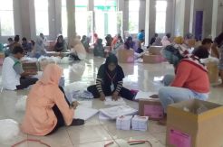 968 Kertas Surat Suara di Pangandaran Rusak