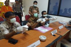 Polda Kepri Musnahkan Sabu-sabu yang Disembunyikan di Dubur