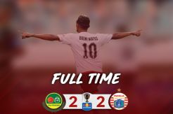 Persija Ditahan Imbang PS Tira Persikabo di Leg Pertama 16 Besar Piala Indonesia
