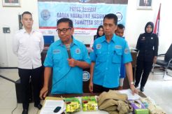 BNN Sumsel Tangkap Seorang Kurir dan Barang Bukti 2 Kg Sabu-sabu
