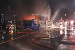 Penyebab Bus Transjakarta Terbakar Tunggu Investigasi Polisi