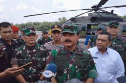 TNI Siapkan Pasukan dan Pompa Air di Lokasi Karhutla