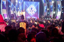 Diguyur Hujan, Road To Kilau Raya MNCTV Tetap Meriah