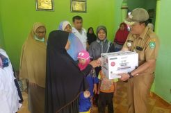 Asap Riau, Tim Krisis Kesehatan Beri Bantuan Makanan Khusus Bayi dan Bumil