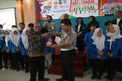 Polri Gandeng Mahasiswa UP Jadi Agen Keselamatan Berlalu Lintas